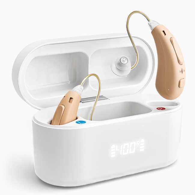 Future Hearing Connect - Bluetooth Hearing Aids with App Control & Advanced AI Technology